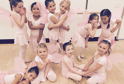 Kyne Dance Academy pre-k and kinder class in laguna Beach